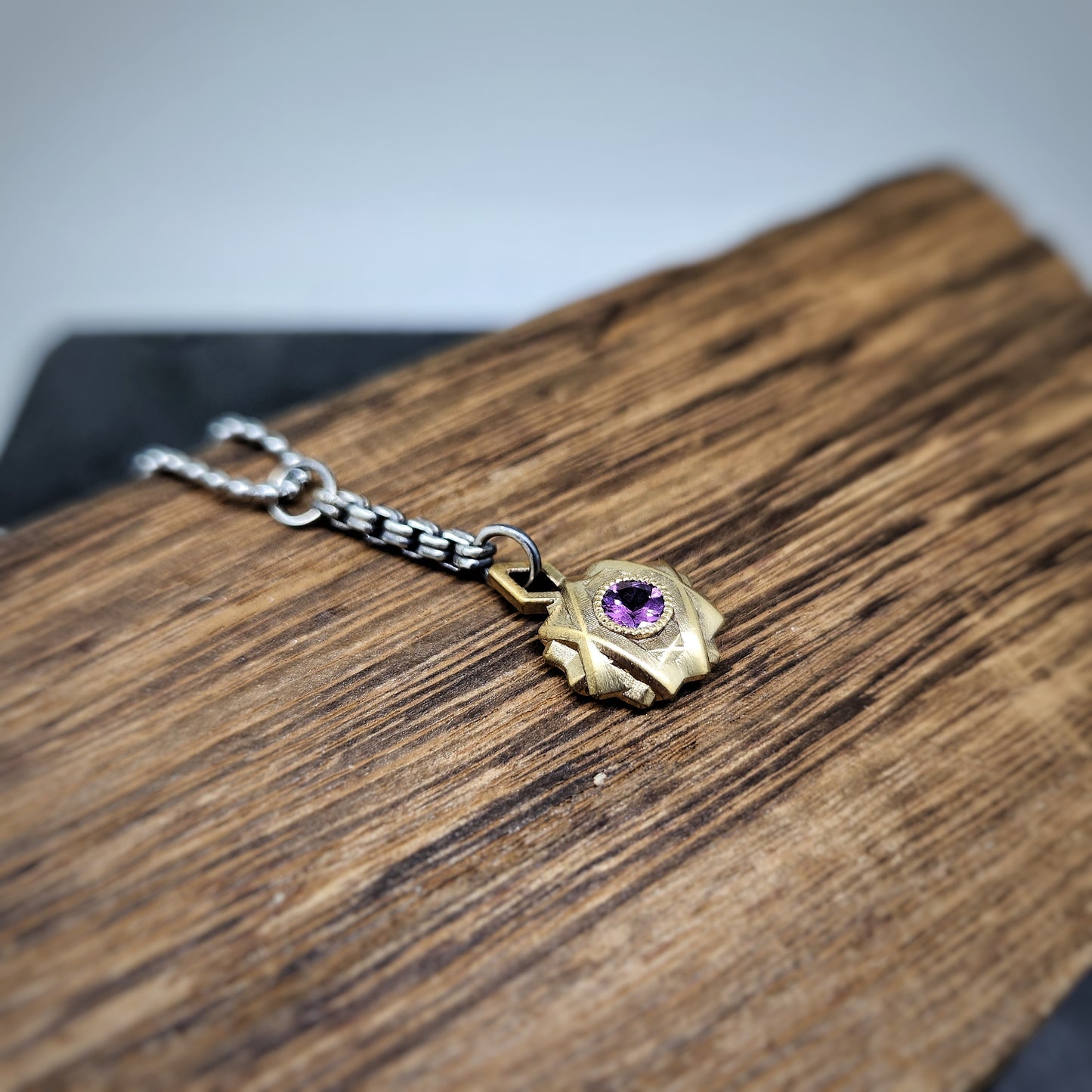 'Solstice' Pendant (Mixed Metal)