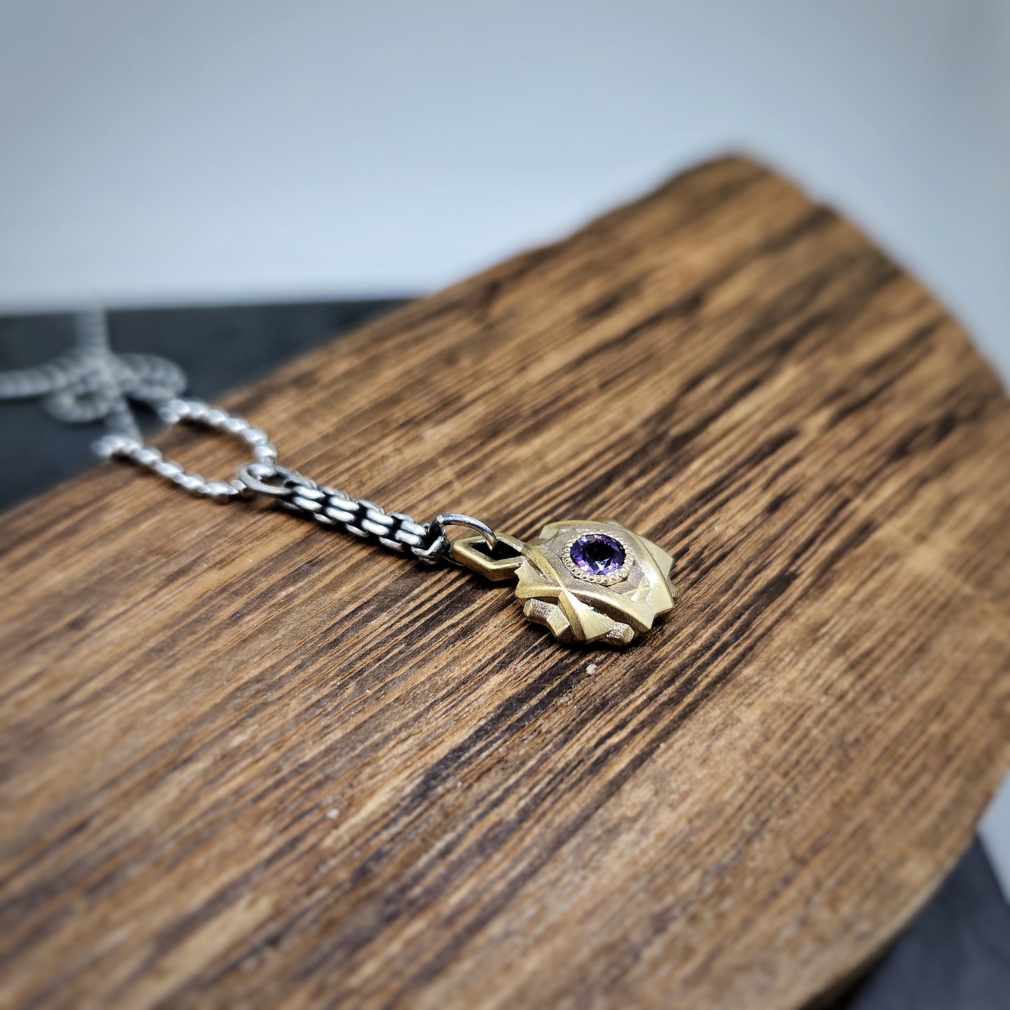 'Solstice' Pendant (Mixed Metal)