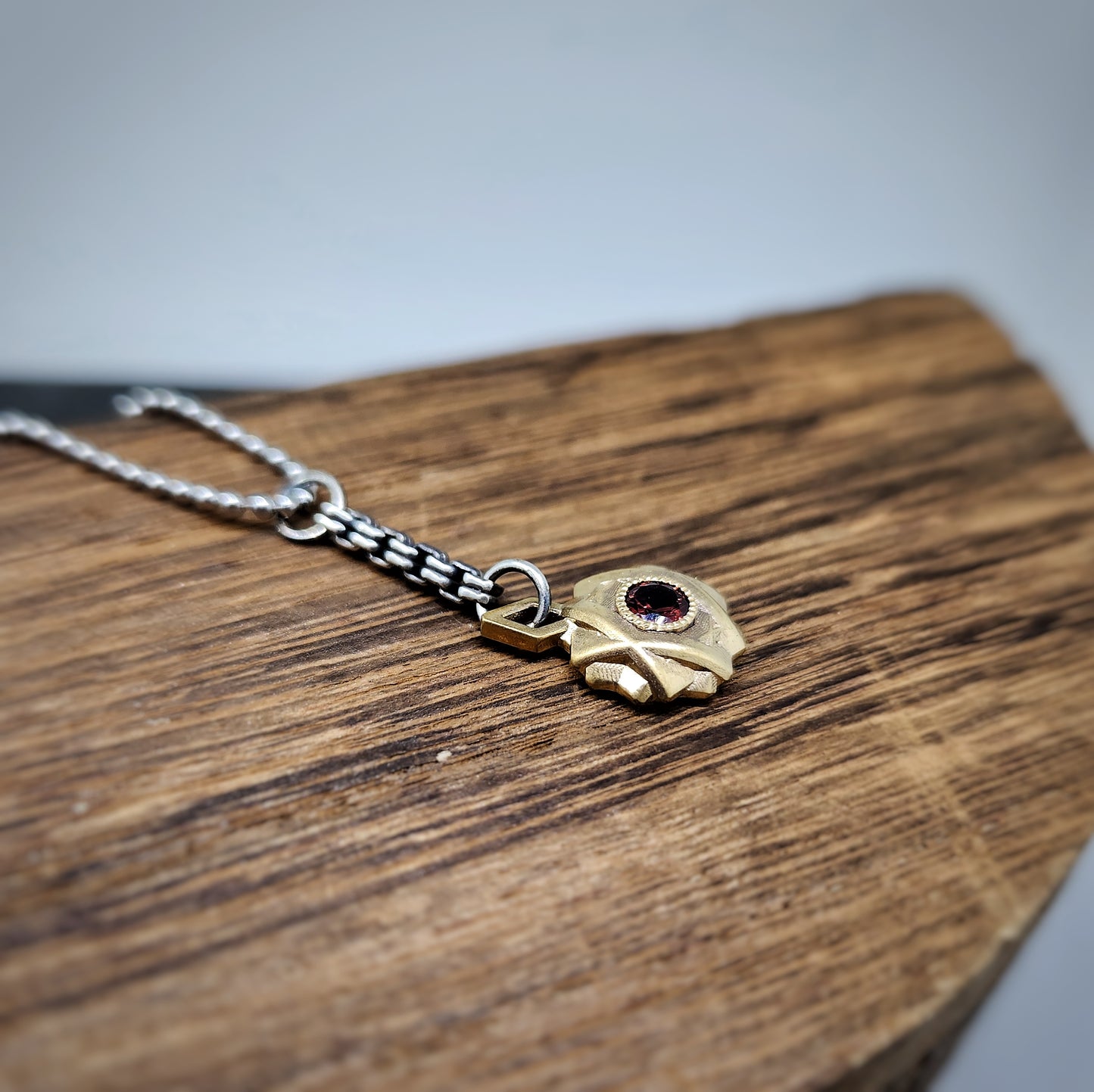 'Solstice' Pendant (Mixed Metal)