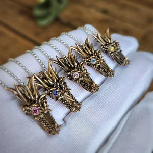 Dragon Skull Pendant | B. Harju Jewelry