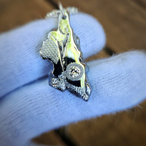 Meteorite Pendant | B. Harju Jewelry