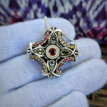 Load image into Gallery viewer, &#39;Fusion&#39; Double-sided Spinner Pendant | B. Harju Jewelry