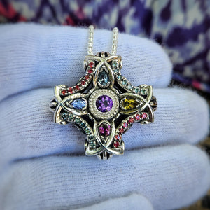 'Fusion' Double-sided Spinner Pendant | B. Harju Jewelry