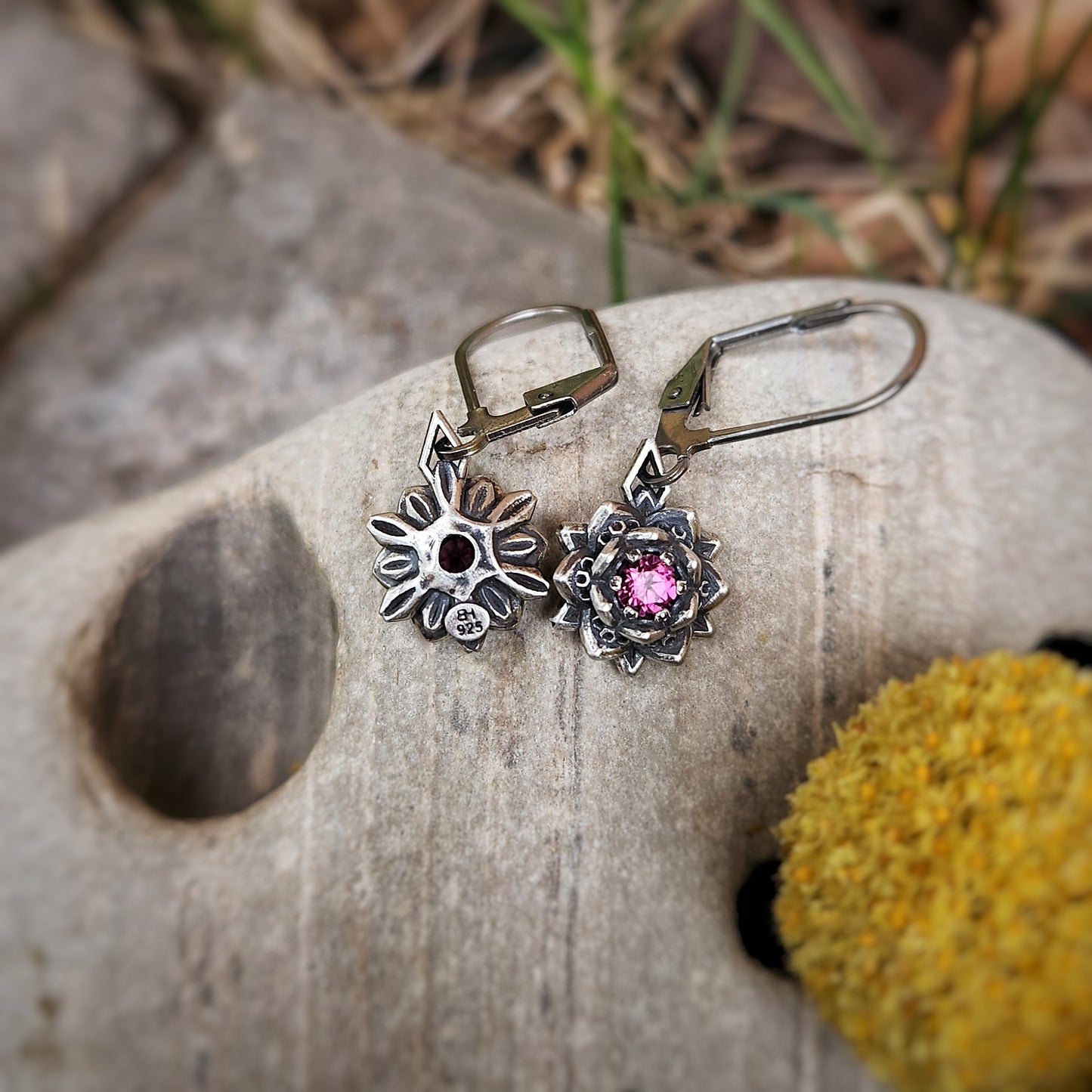 Mini Lotus Earrings | Custom