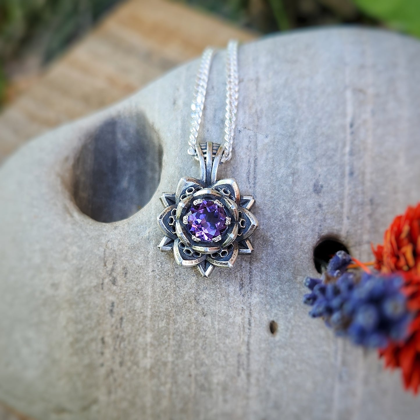 Lotus Pendant