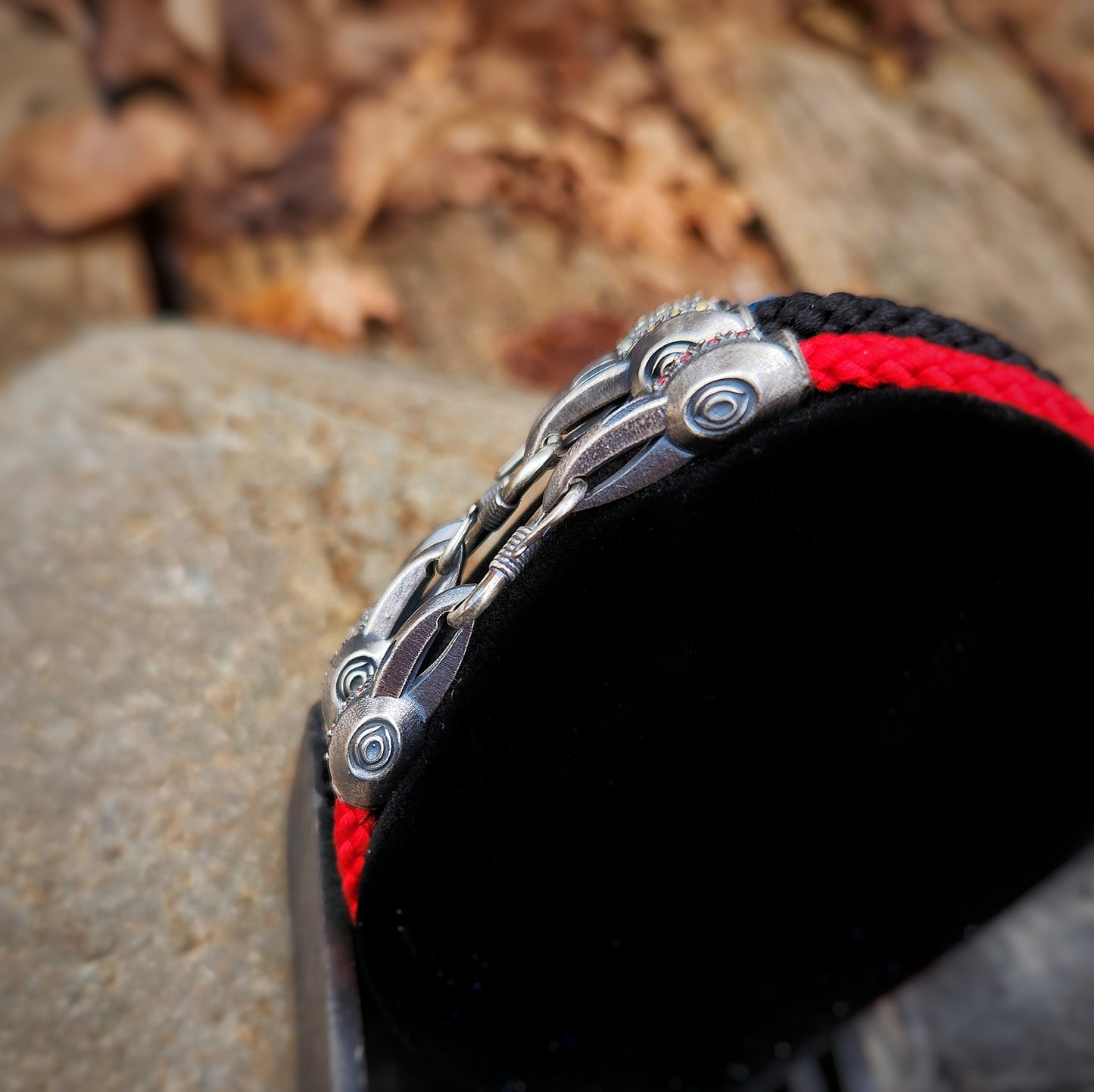 Raven Head Bracelet