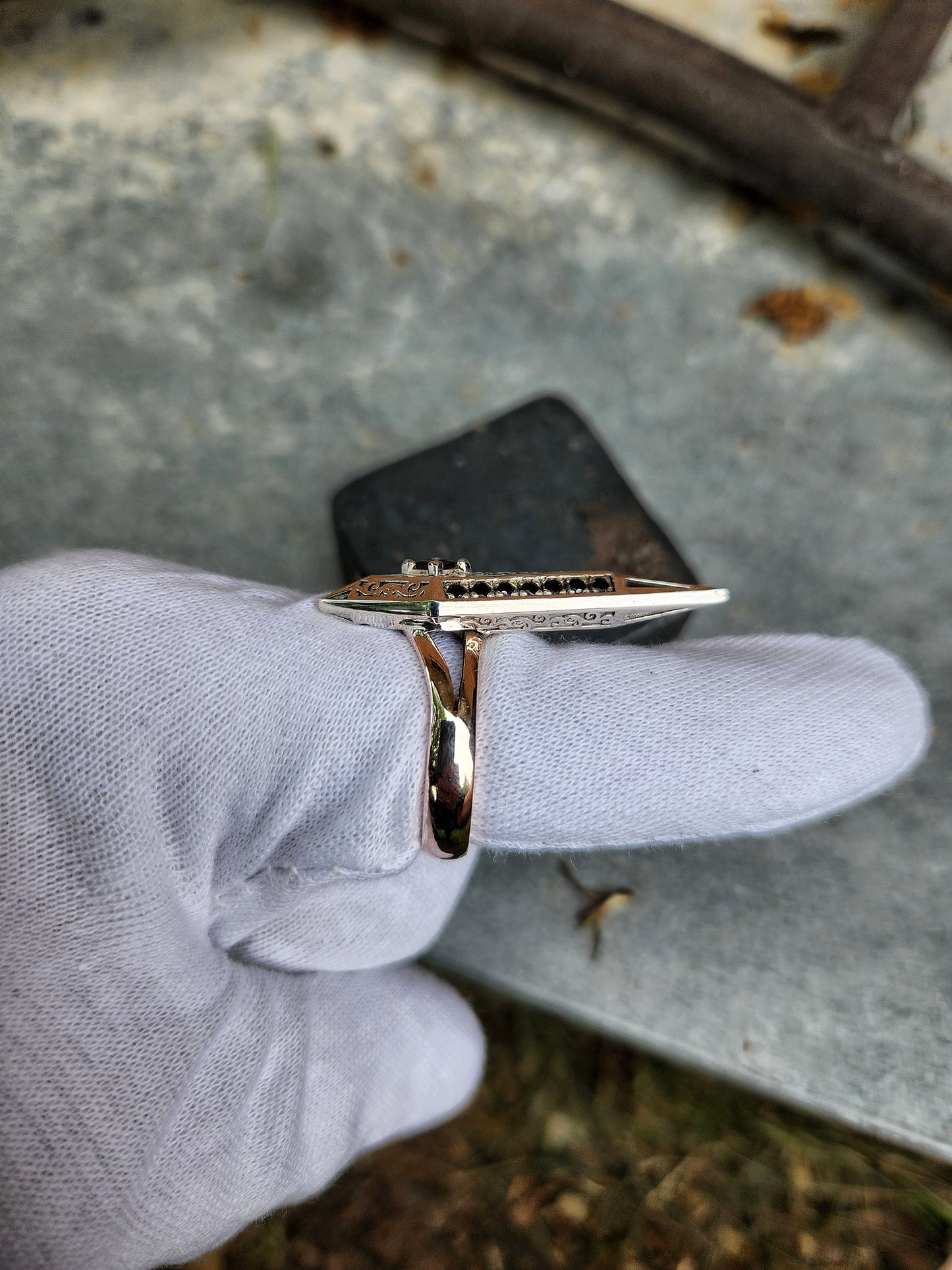 Sarco Ring (Mixed metals)
