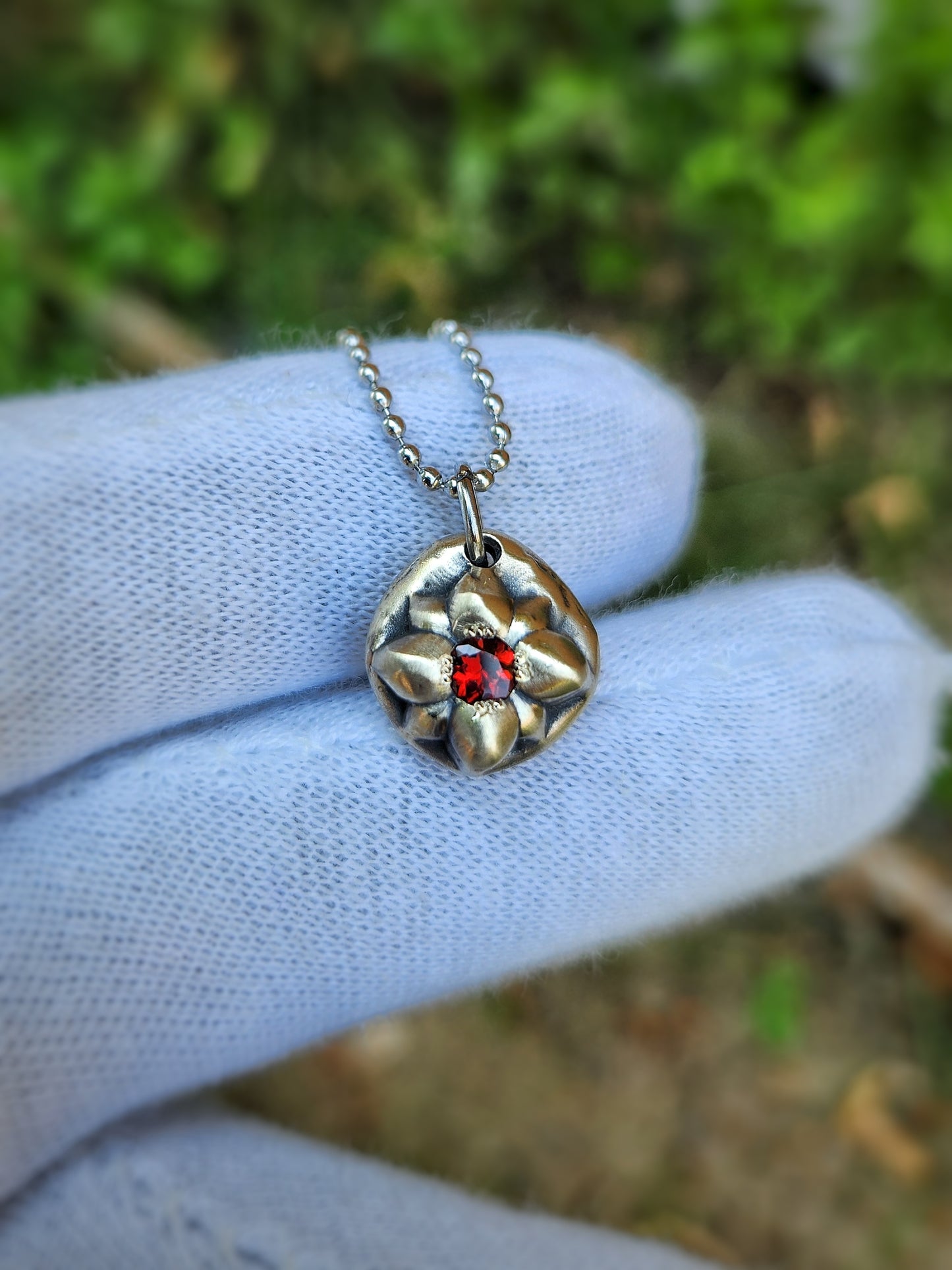 Star 'Relic' Pendant (shibuichi)