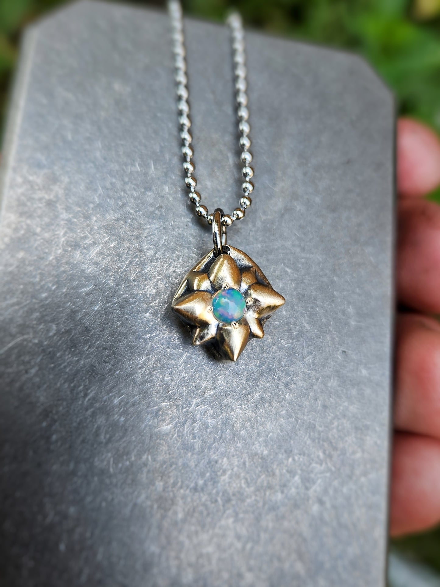 Star 'Relic' Pendant (shibuichi)