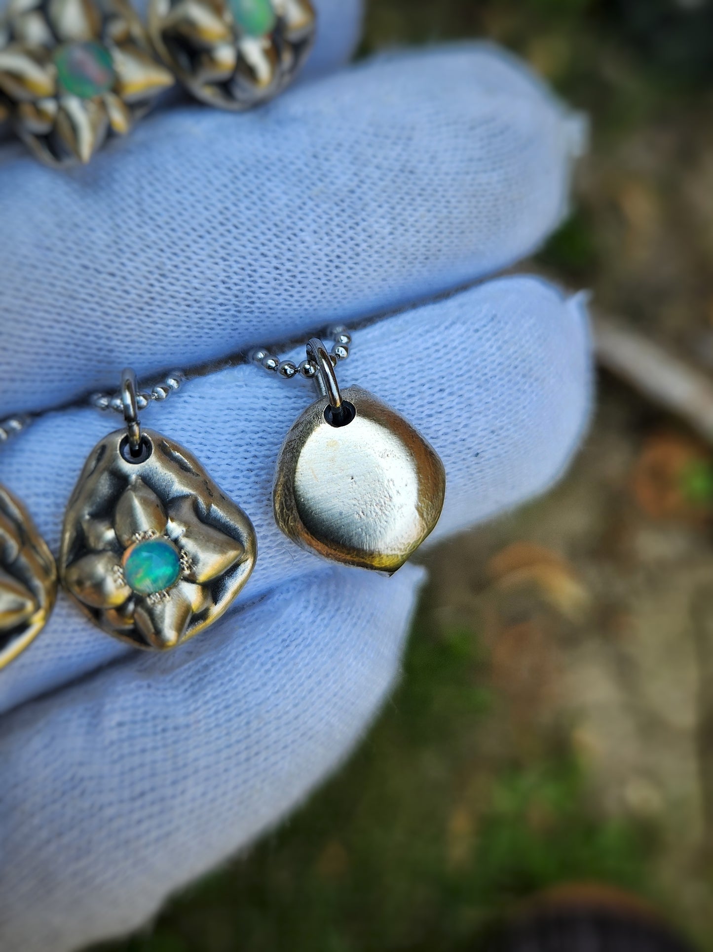 Star 'Relic' Pendant (shibuichi)