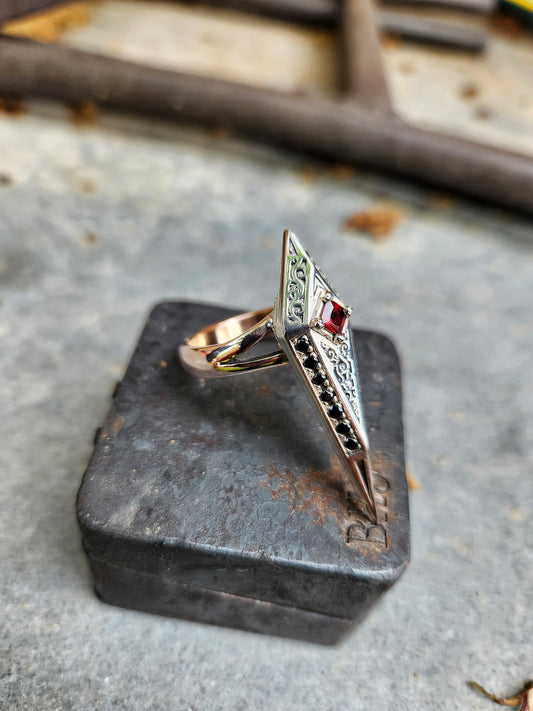 Sarco Ring (Mixed metals)