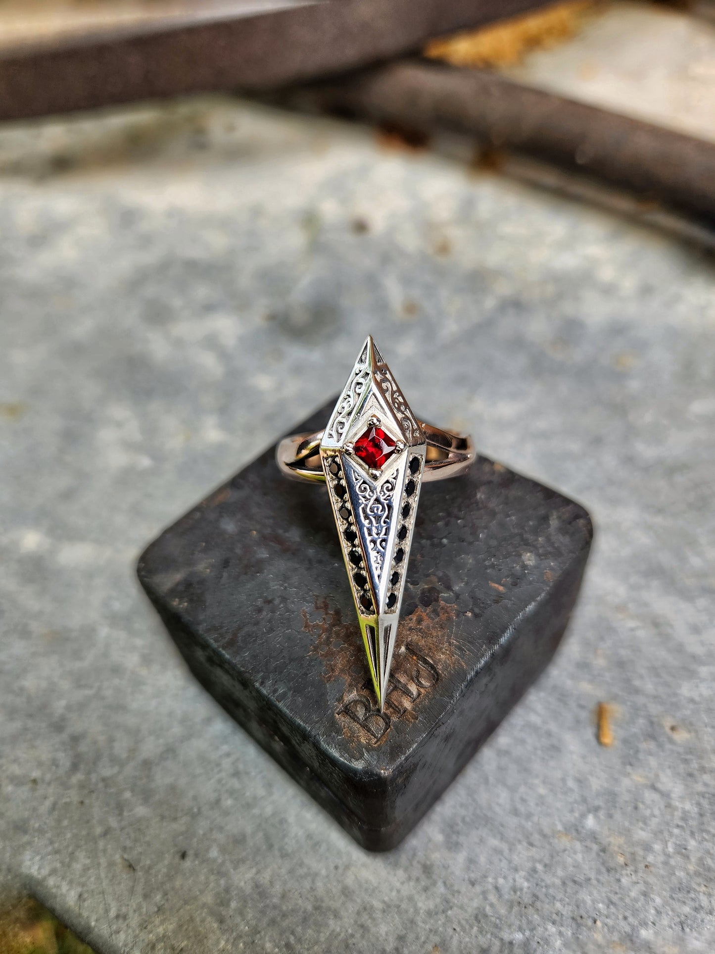 Sarco Ring (Mixed metals)