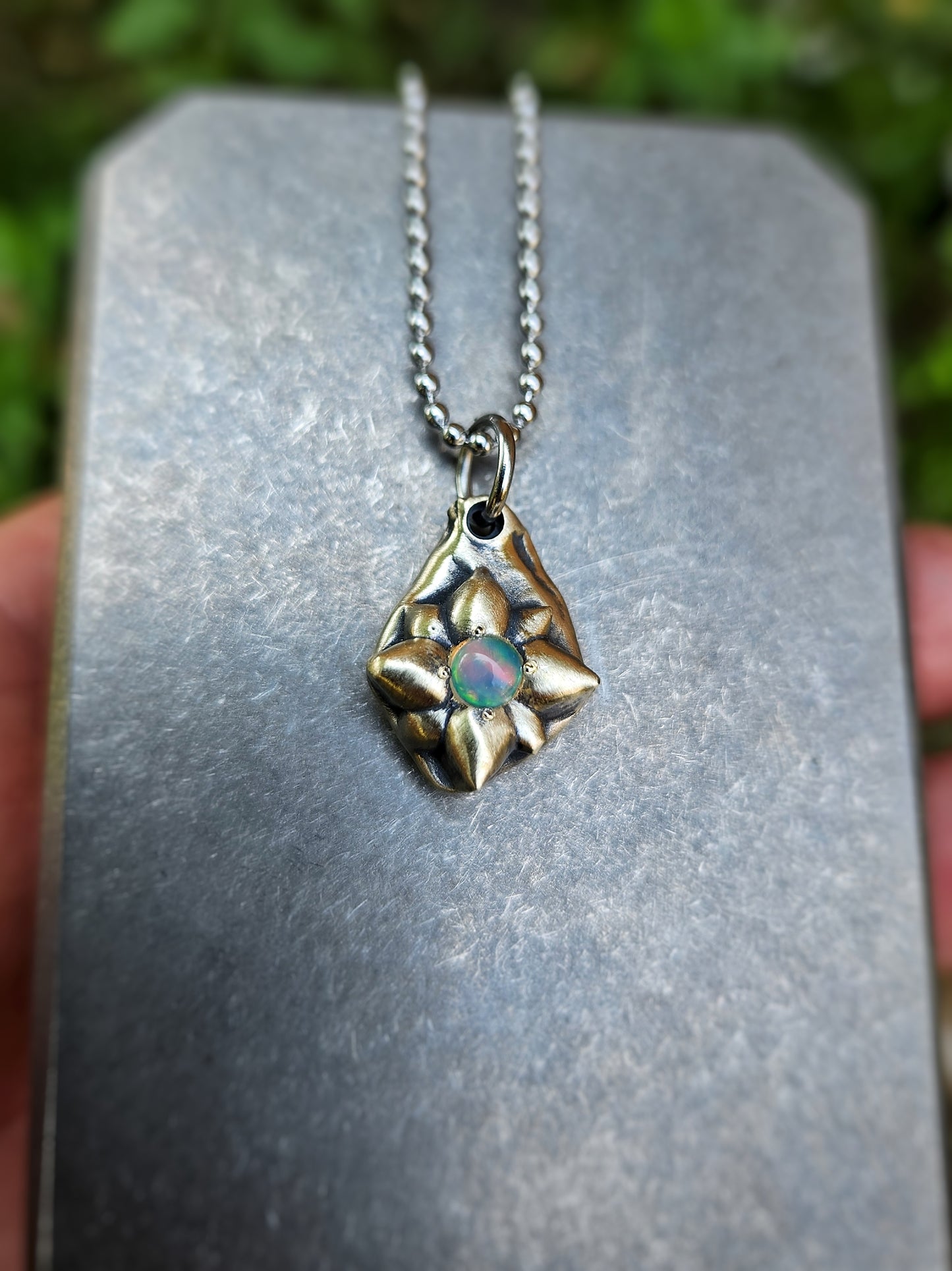 Star 'Relic' Pendant (shibuichi)