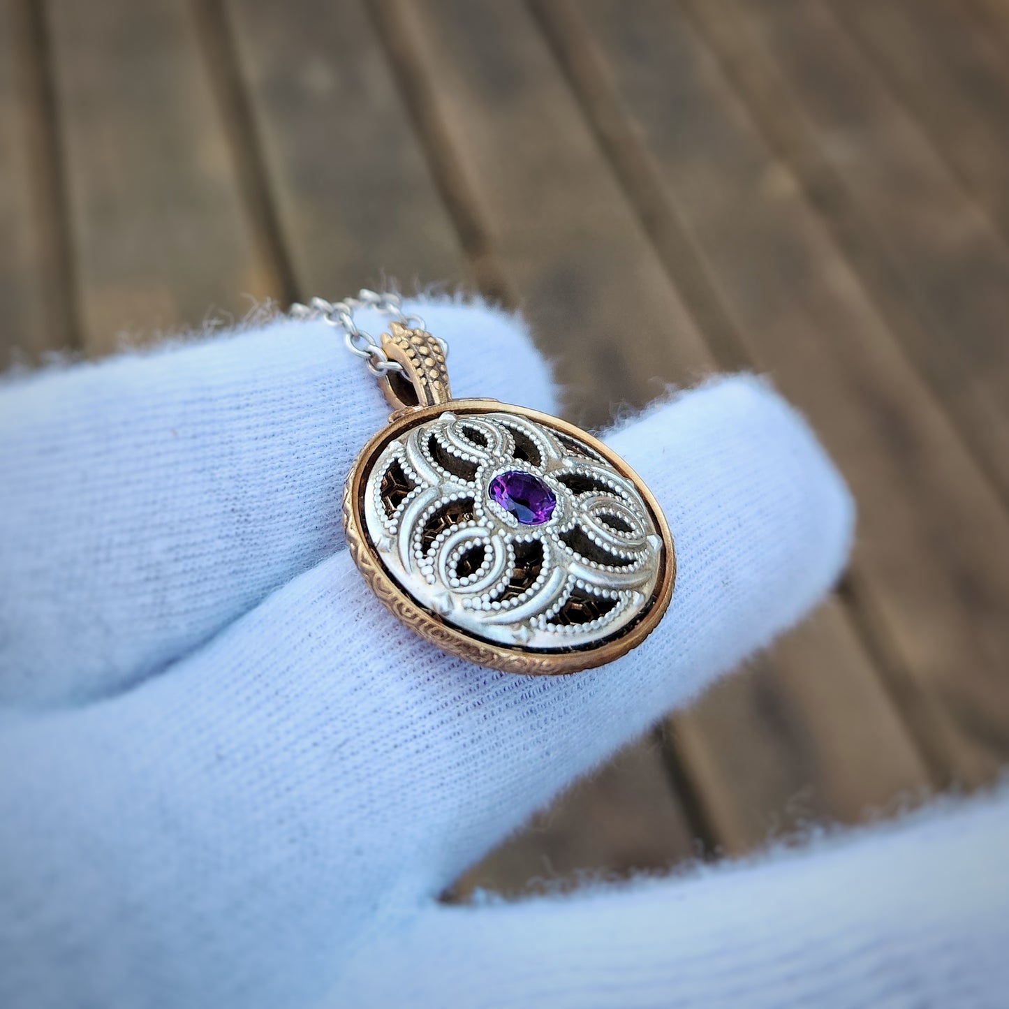 'Timeless' Kinetic (spinning) Pendant