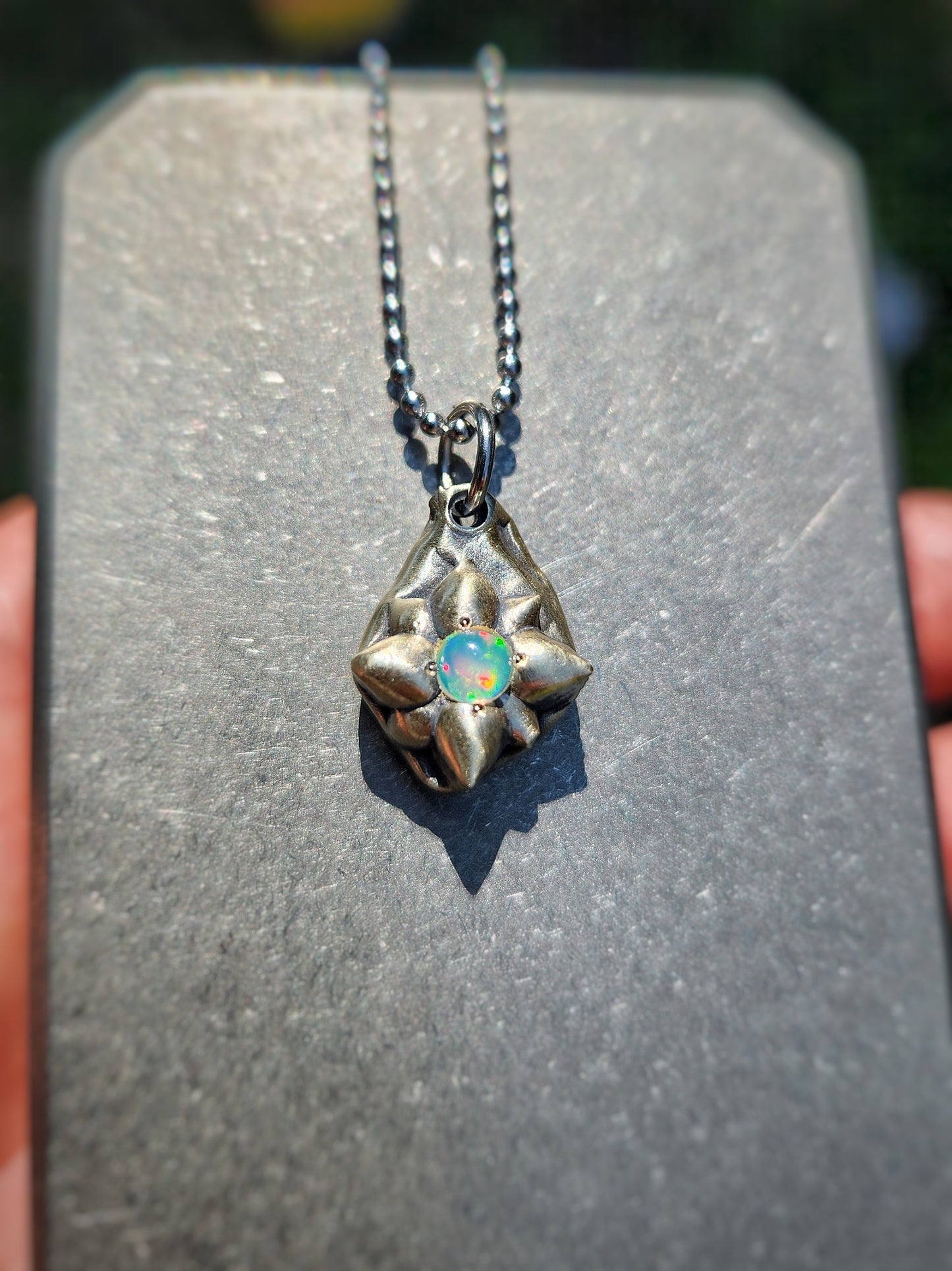 Star 'Relic' Pendant (shibuichi)