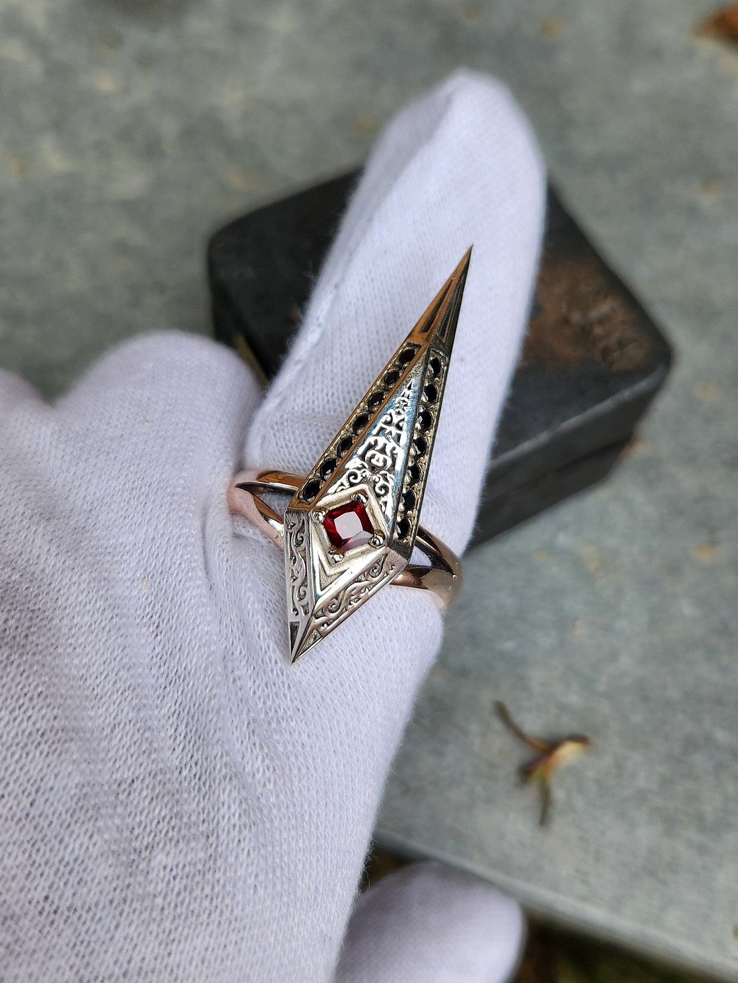 Sarco Ring (Mixed metals)