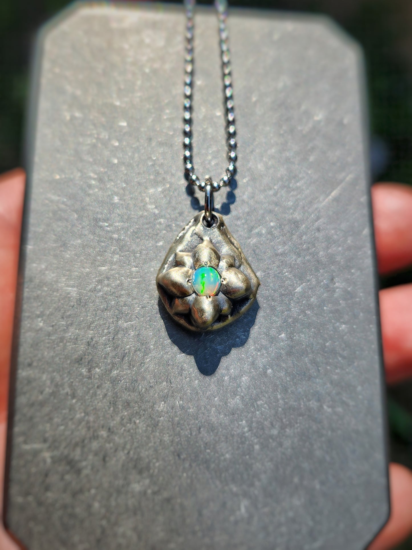 Star 'Relic' Pendant (shibuichi)