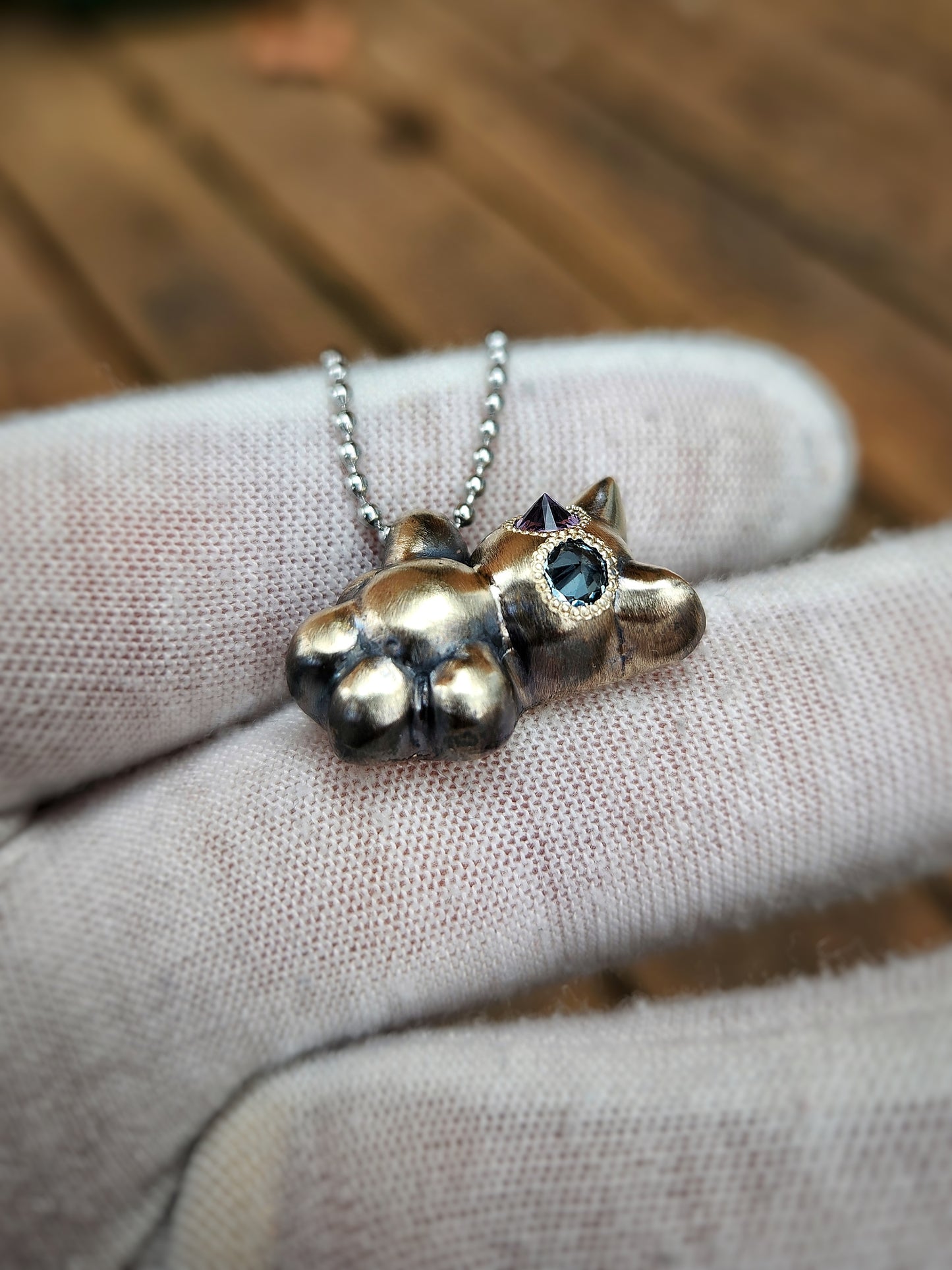 Baby Kitty Relic Pendant