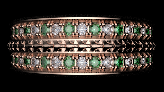 Custom Wedding Band for a client