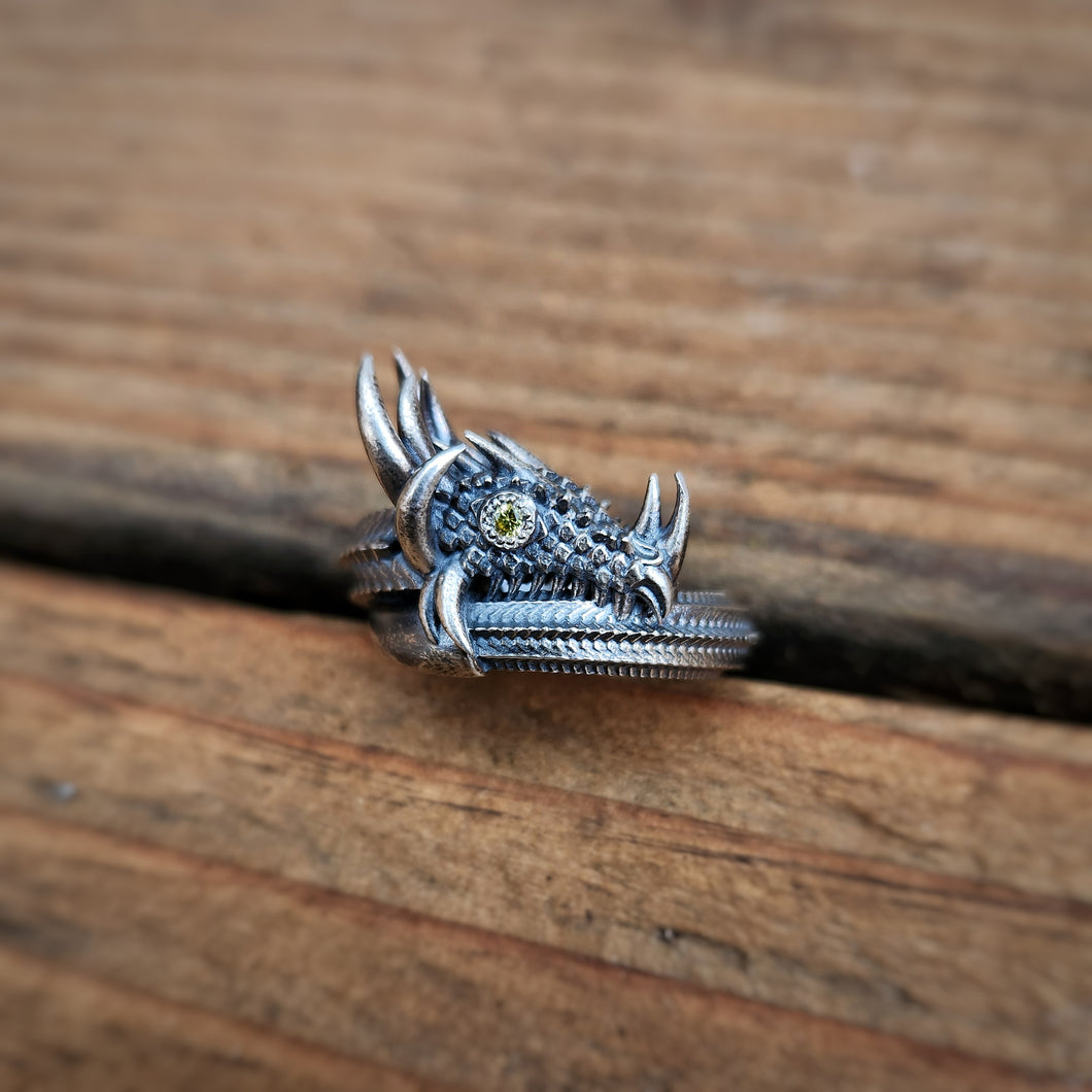 My Dragon Silver Pendant | B. Harju Jewelry