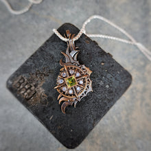 Load image into Gallery viewer, Exocentric Pendant in Bronze | B. Harju Jewelry